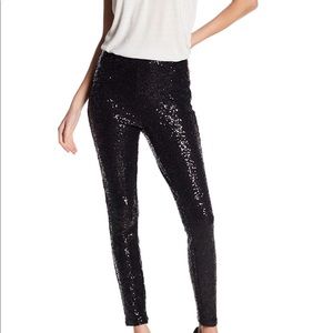 bb dakota sequin leggings
